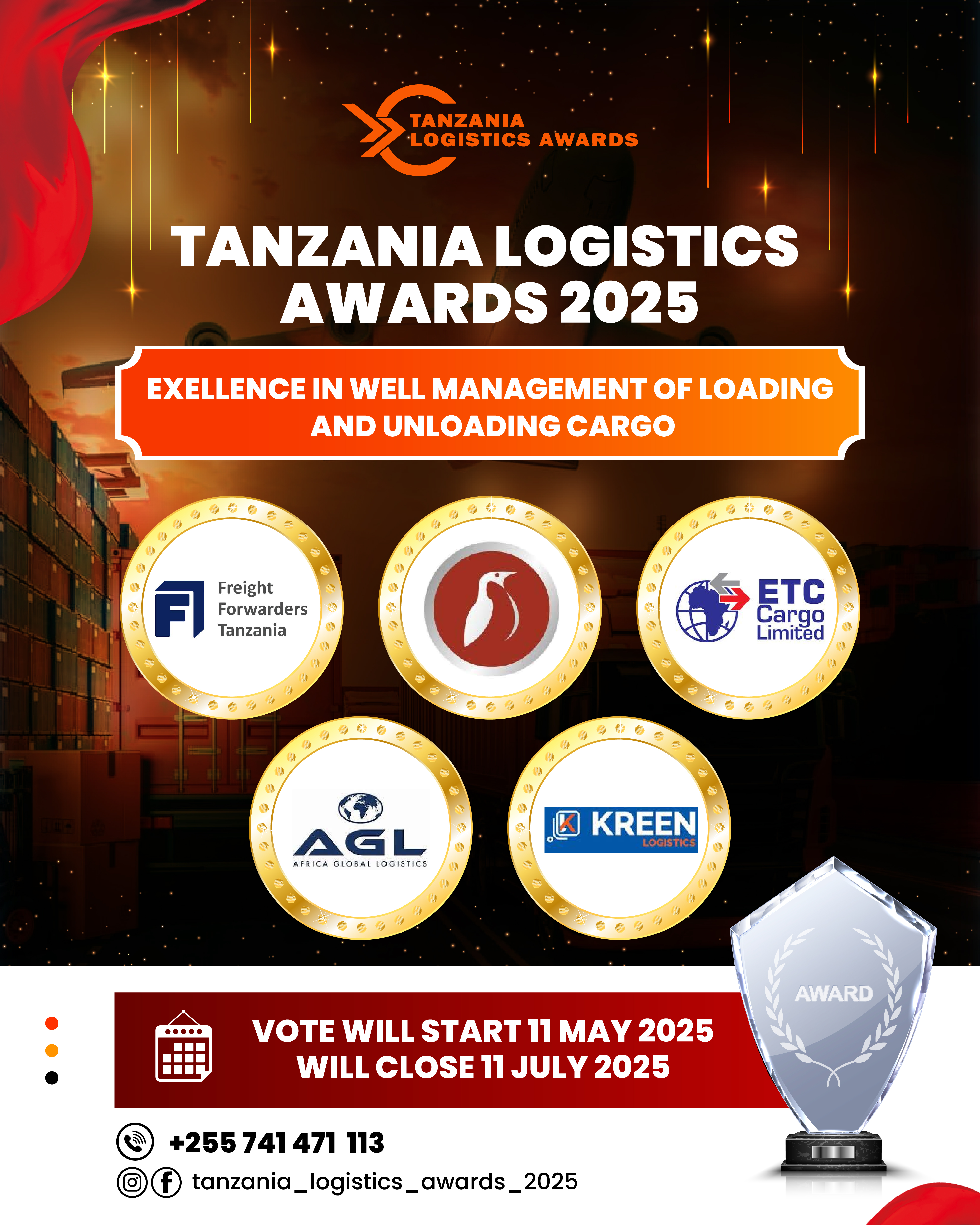 EXELLENCE IN WELL MANAGEMENT OF LOADING AND UNLOADING CARGO