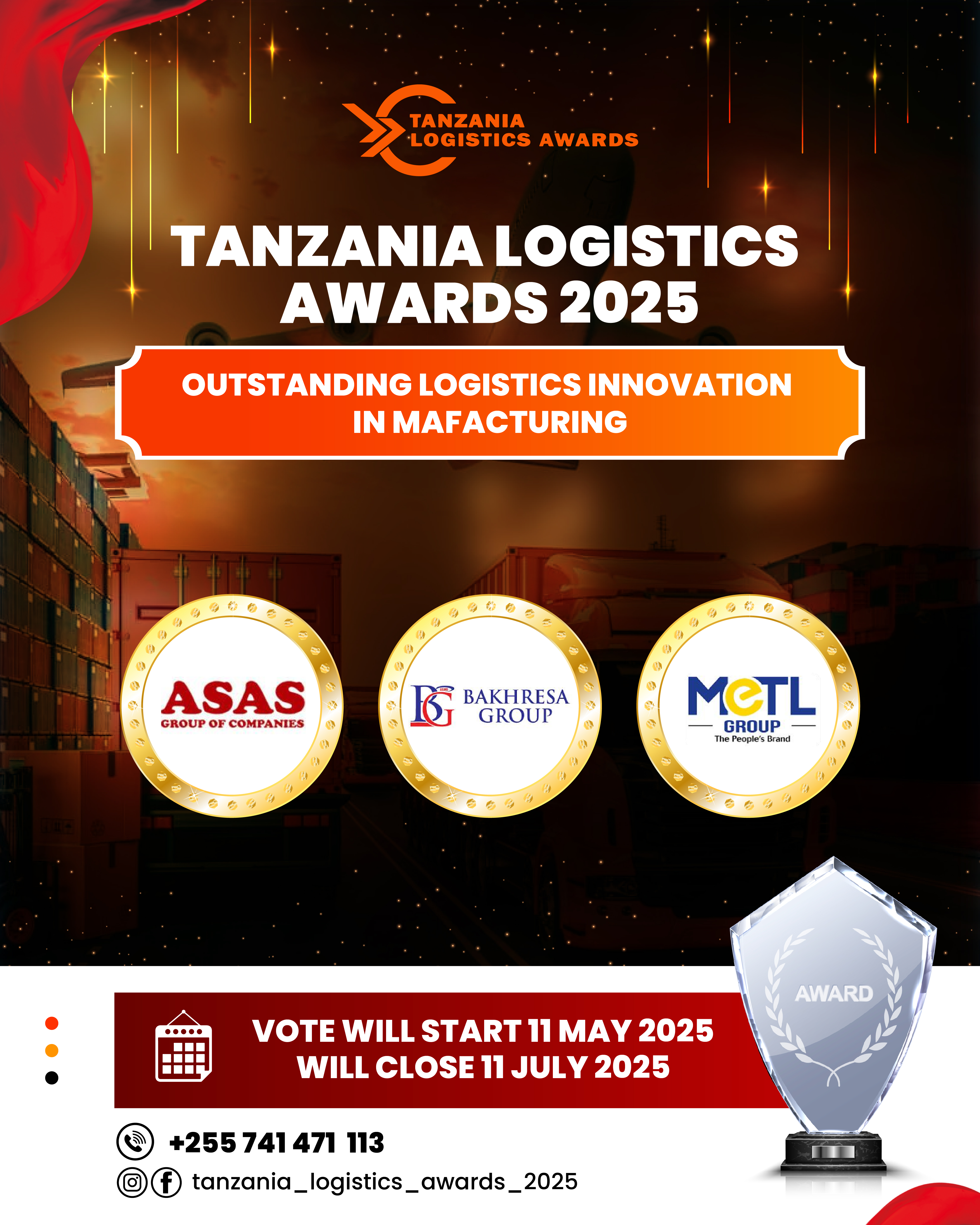 OUTSTANDING LOGISTICS INNOVATION IN MANUFACTURING 2025