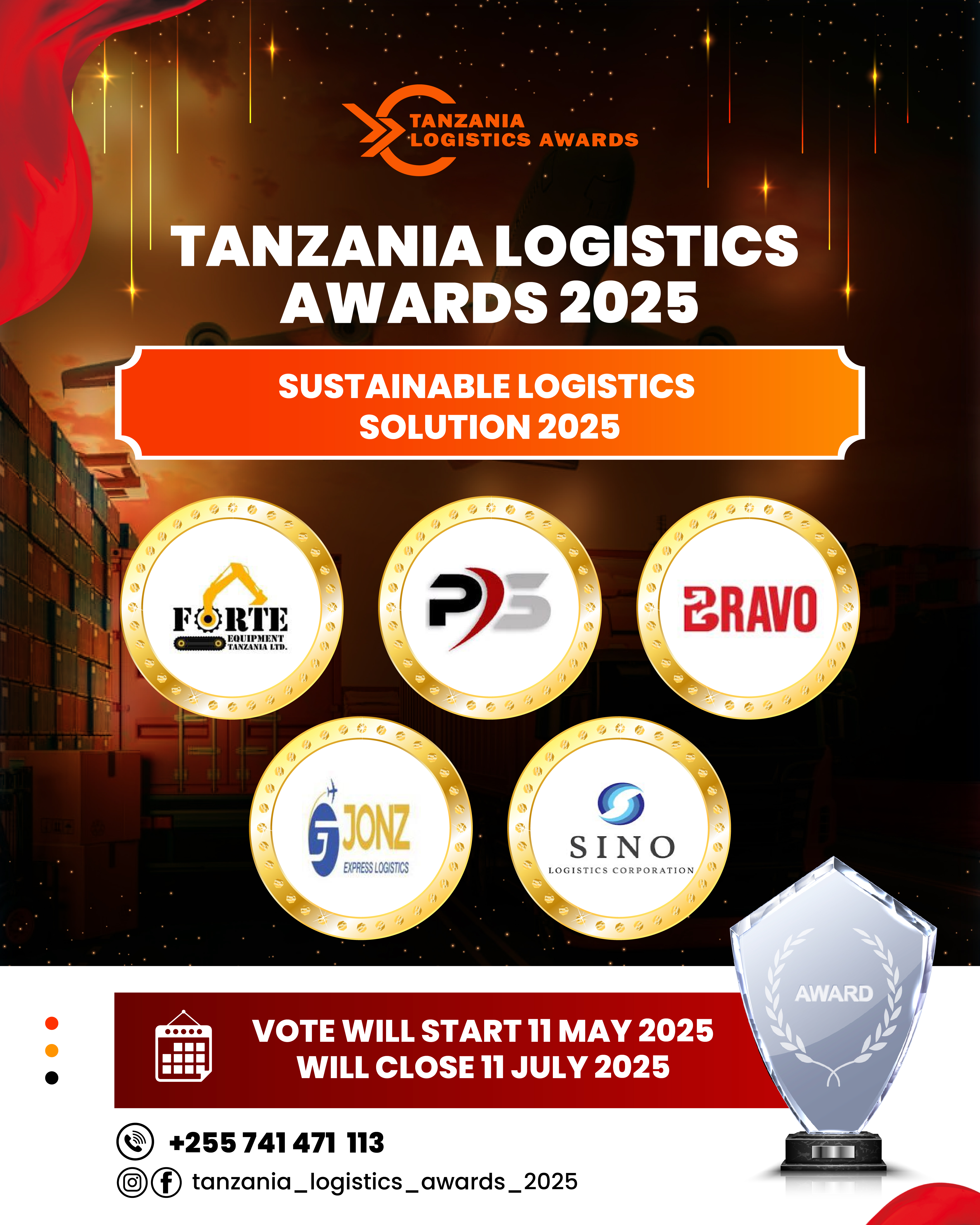 SUSTAINABLE LOGISTICS SOLUTION OF THE YEAR 2025