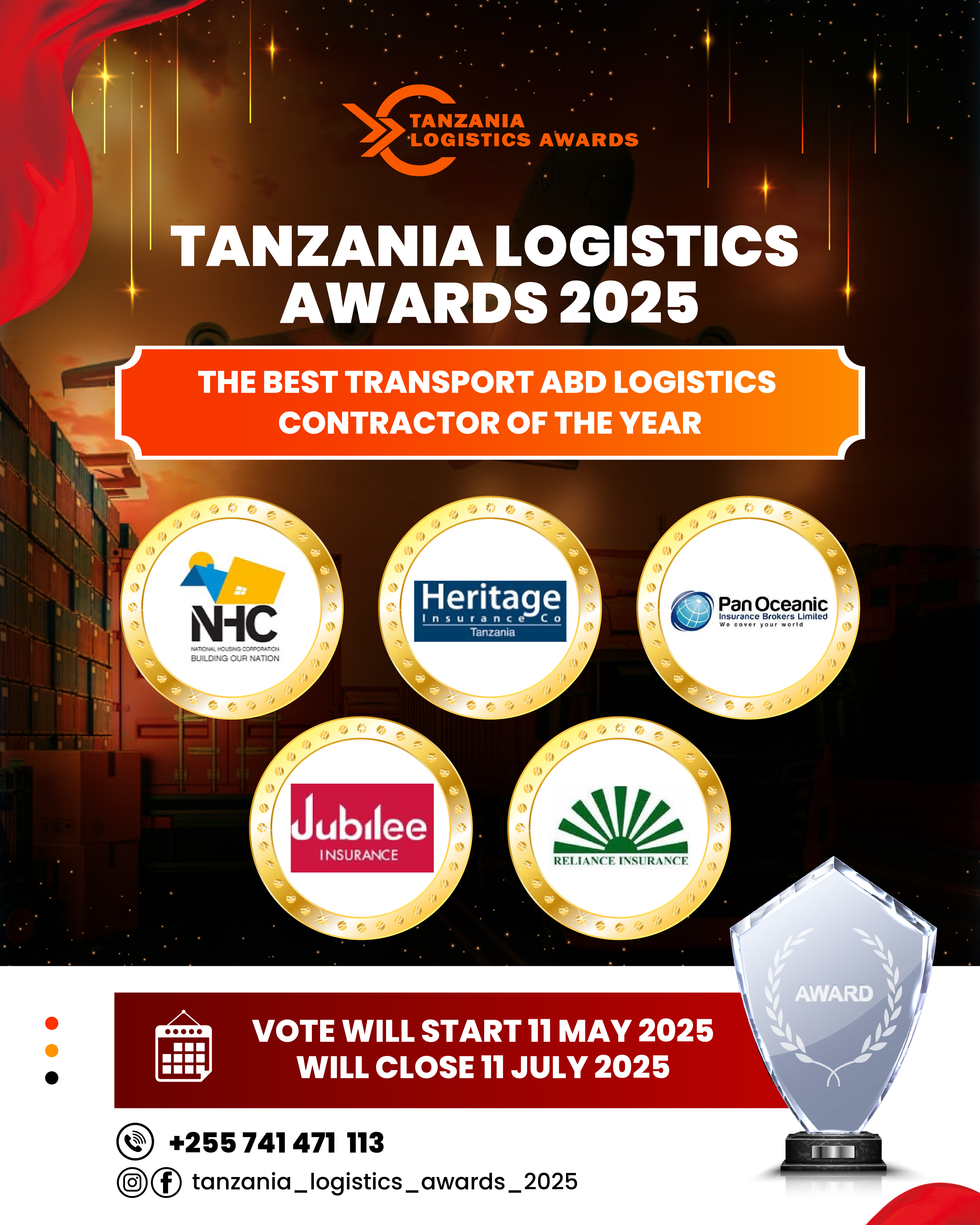 THE BEST EFFICIENT CONTAINER HANDLING, SECURITY MEASURES, INNOVATIVE SERVICES AND CONTRIBUTION TO THE SMOOTH FLOW OF GOODS 2025