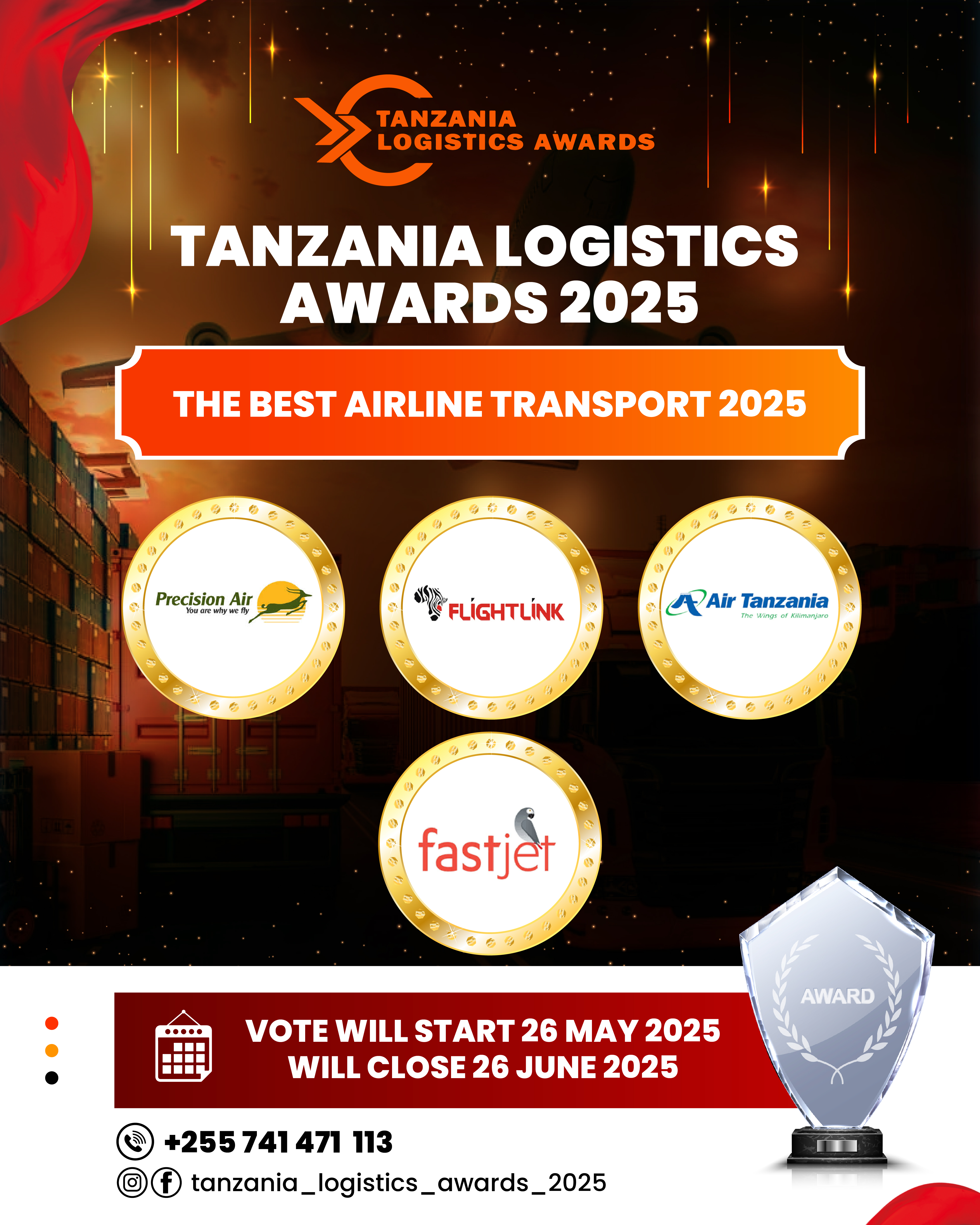 THE BEST AIRLINE TRANSPORT 2025