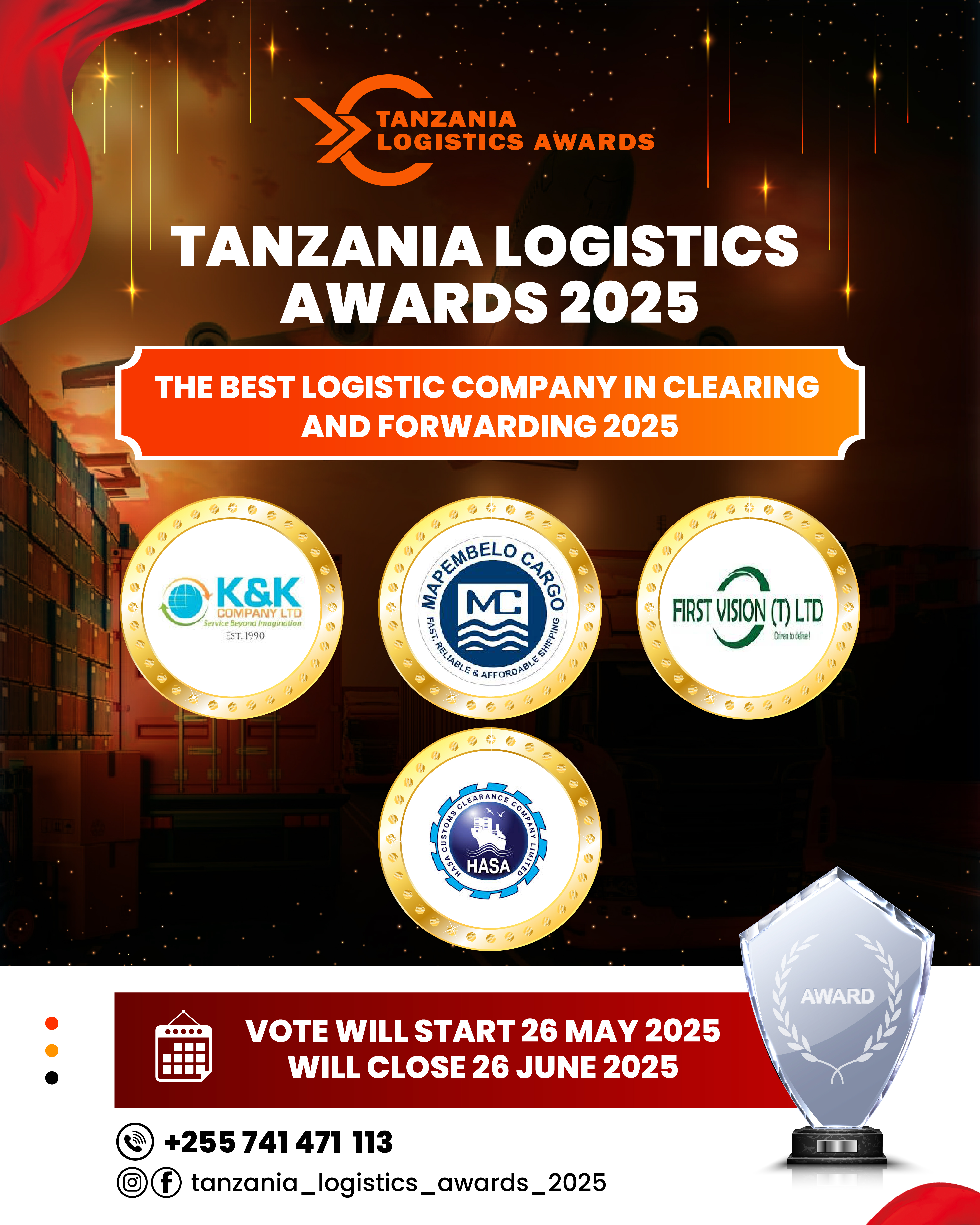 THE BEST LOGISTICS COMPANY IN CLEARING & FORWARDING 2025