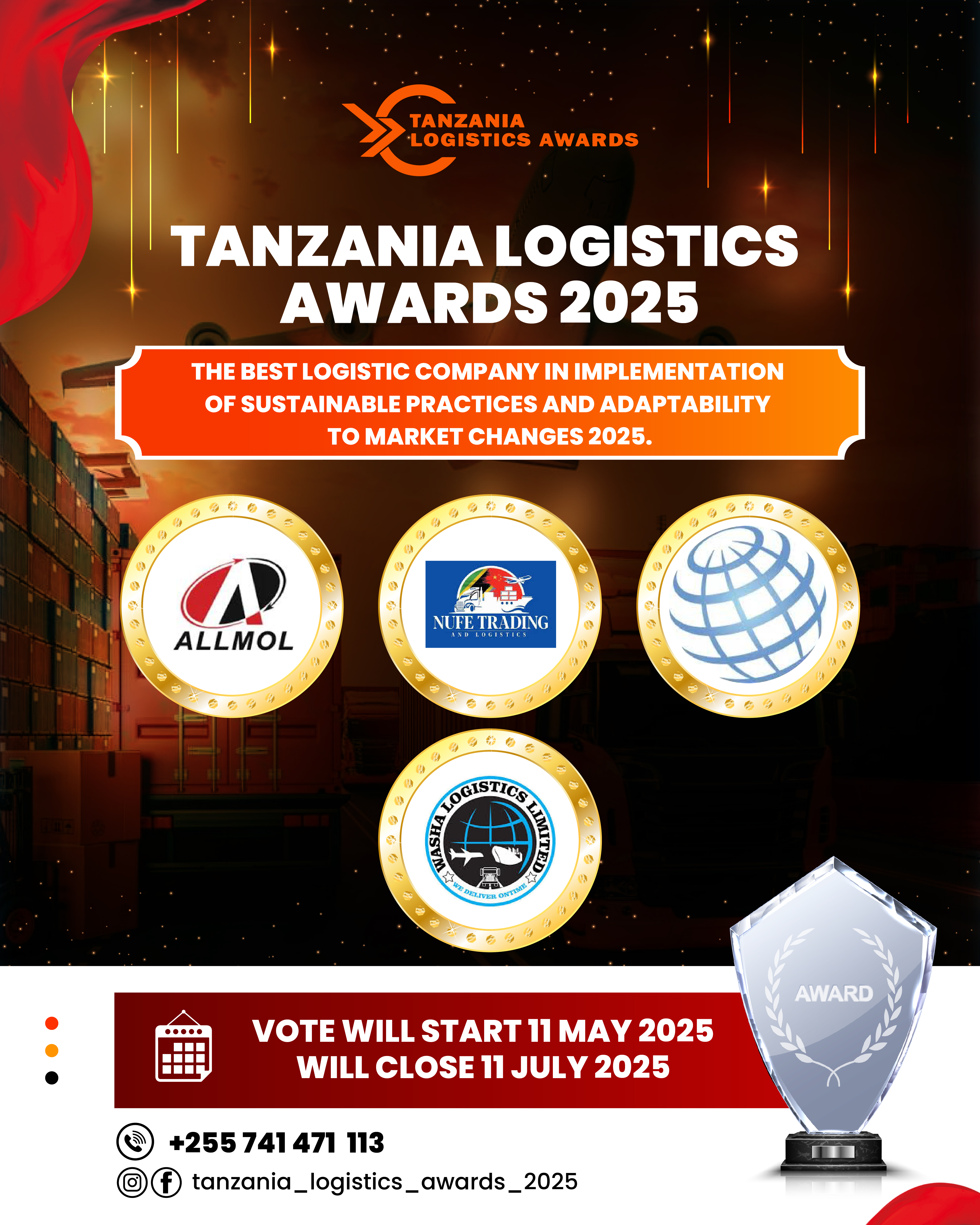 THE BEST LOGISTIC COMPANY IN IMPLEMENTATION OF SUSTAINABLE PRACTICES AND ADAPTABILITY TO MARKET CHANGES